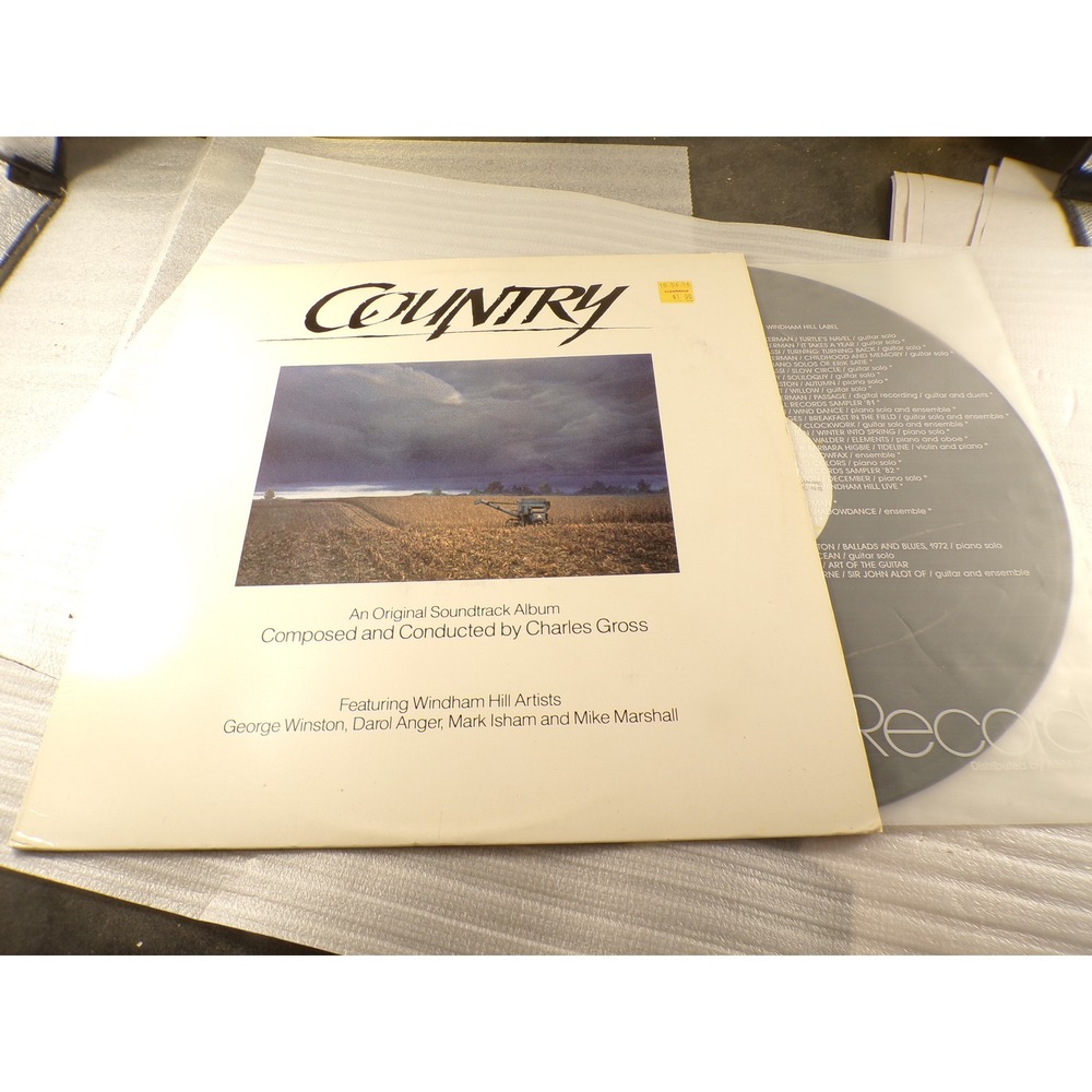 Country Original Soundtrack Vinyl LP Charles Gross Windham Hill George Winston